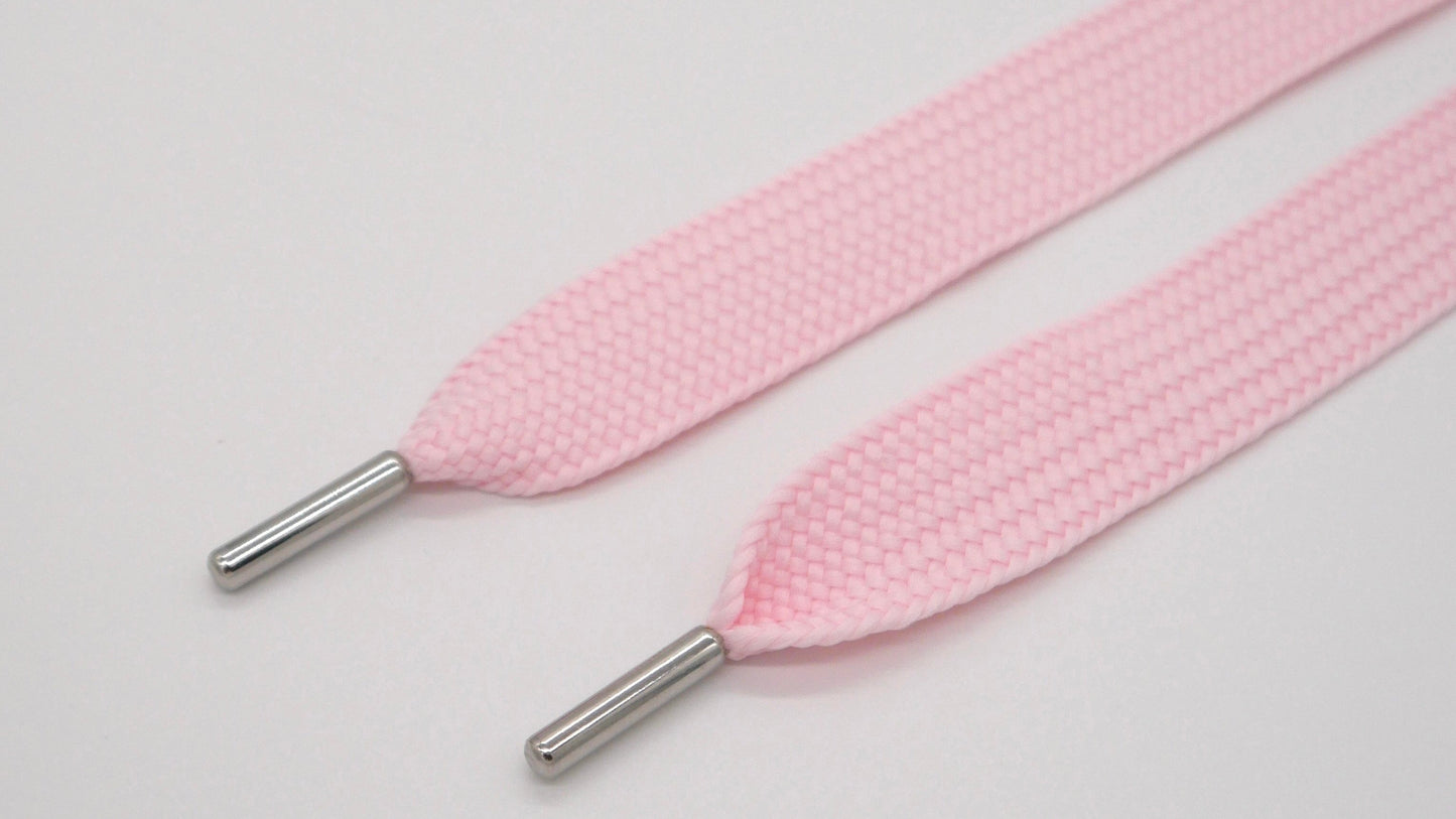 Breite Schnuersenkel Rosa 01 | Dropit