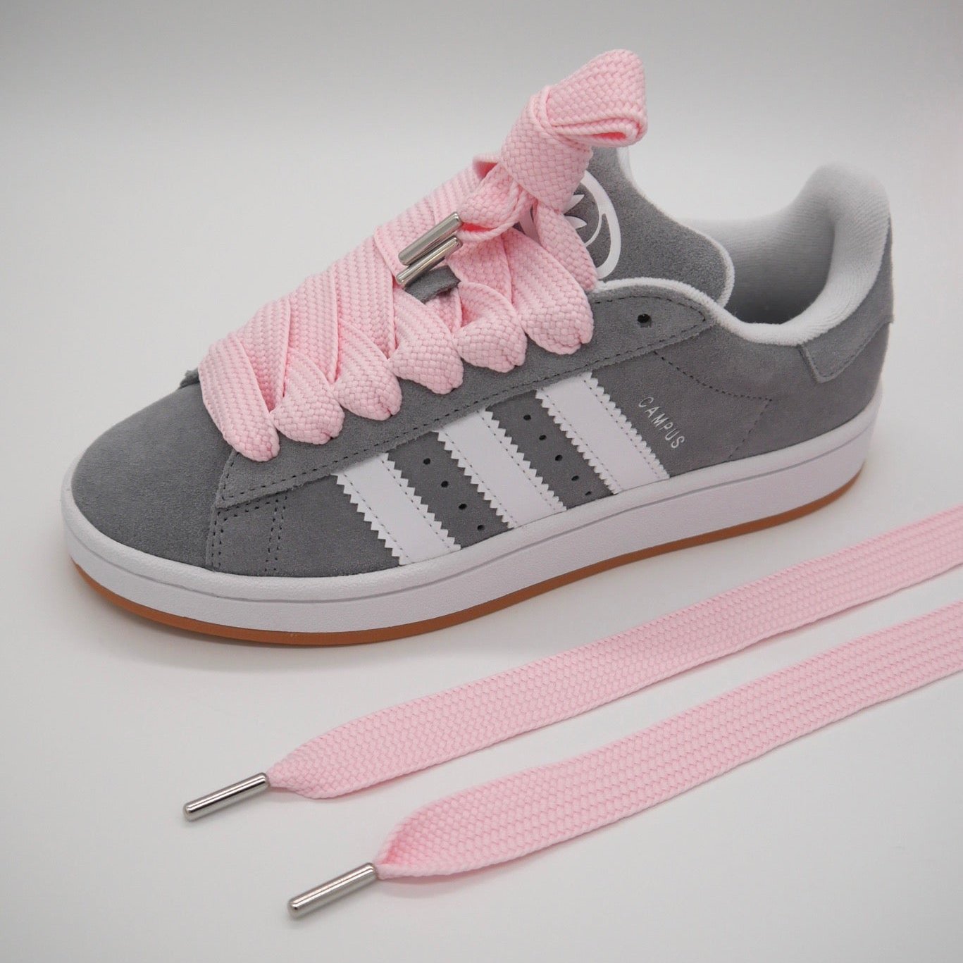 Breite Schnuersenkel Rosa 03 | Dropit