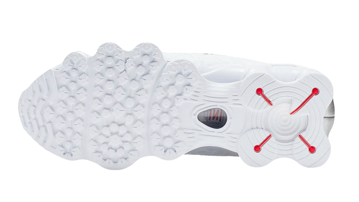 Nike Shox TL White Silver Metallic Orange (W)