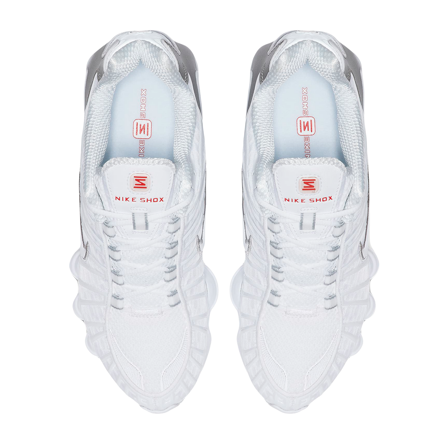 Nike Shox TL White Silver Metallic Orange (W)