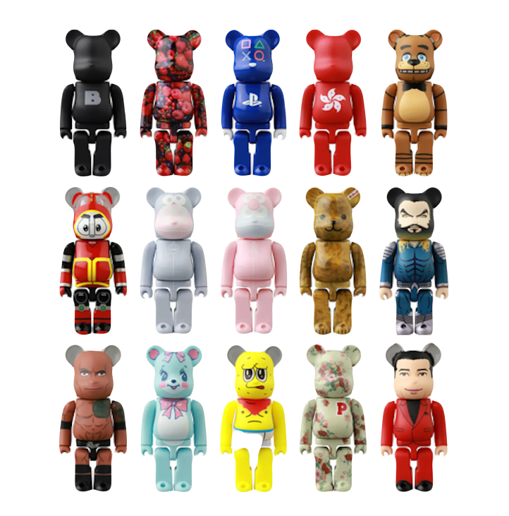Medicom Bearbrick Series 48 - 100% 03 Dropit