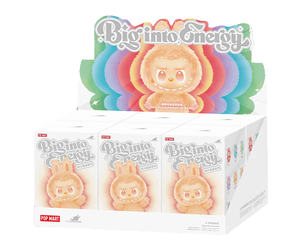 Pop Mart Labubu Big Into Energy Plush Pendant Single Blind Box 02 Dropit-shop