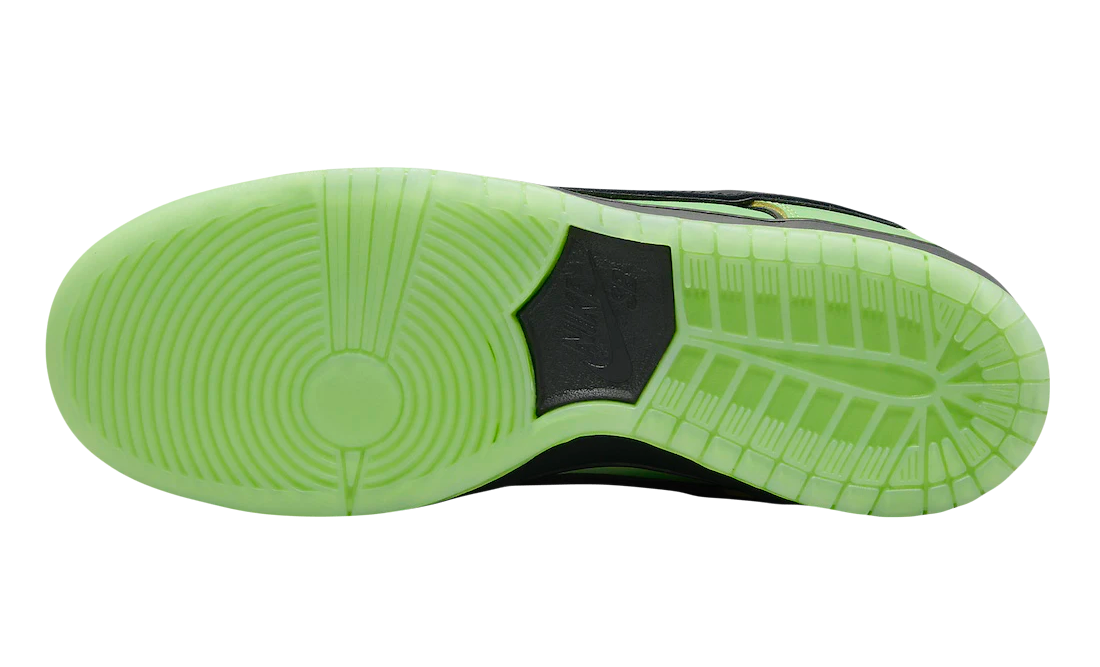 Nike SB Dunk Low The Powerpuff Girls Buttercup (Green)